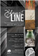 Flyer for The Elegant Line Exhibition - 2011