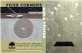 Flyer for Four Corners And A Center Exhibit -2011