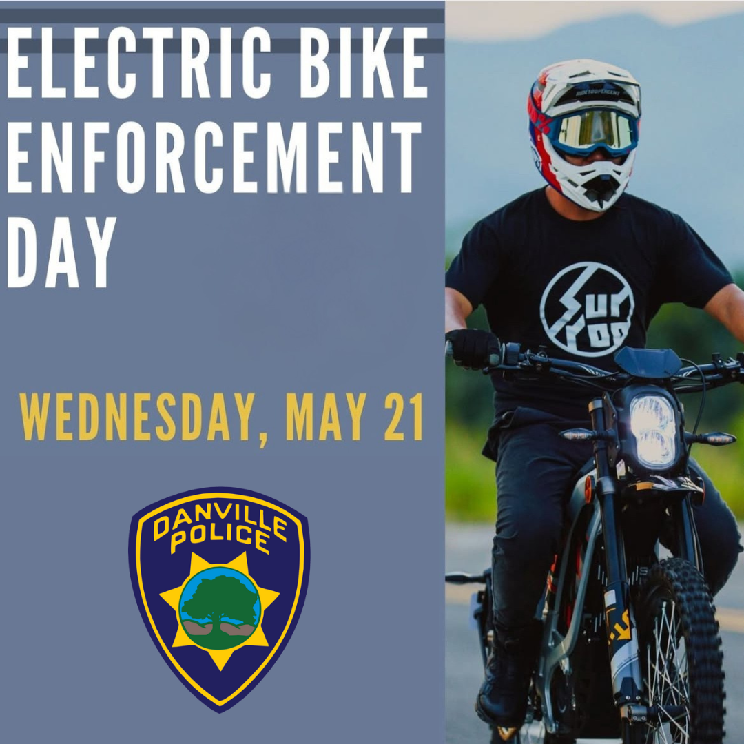 Electric Bike Enforcement Day