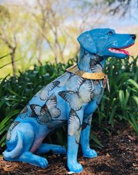 Dogs of Danville Sculpture - Butterfly