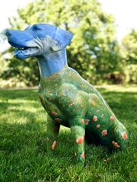 Dogs of Danville Sculpture - California Poppies