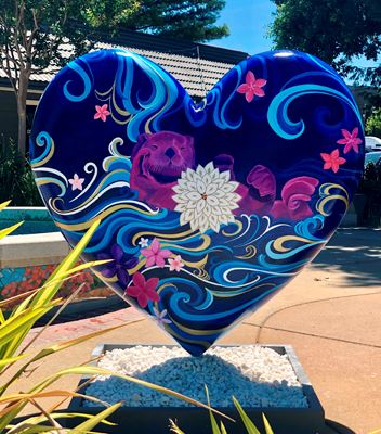 Heart created by Sophia Lee