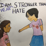 Stronger Than Hate by Nora Hui