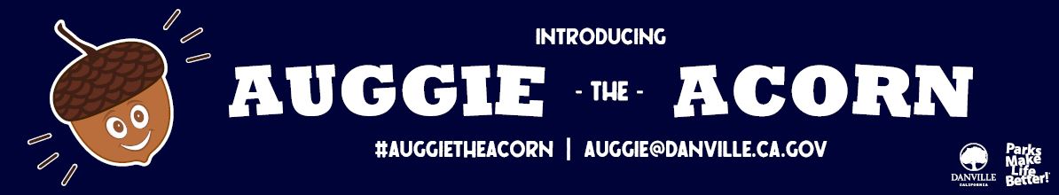 Auggie The Acorn Banner