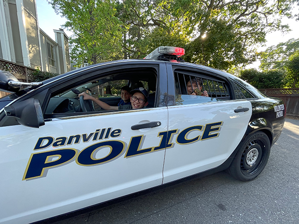 Volunteer in Policing Community Visit