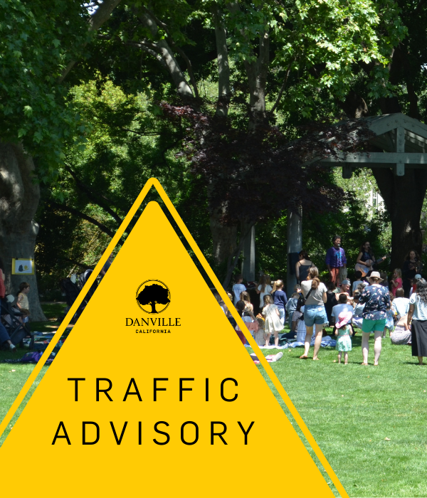 Traffic Advisory Music in the Park
