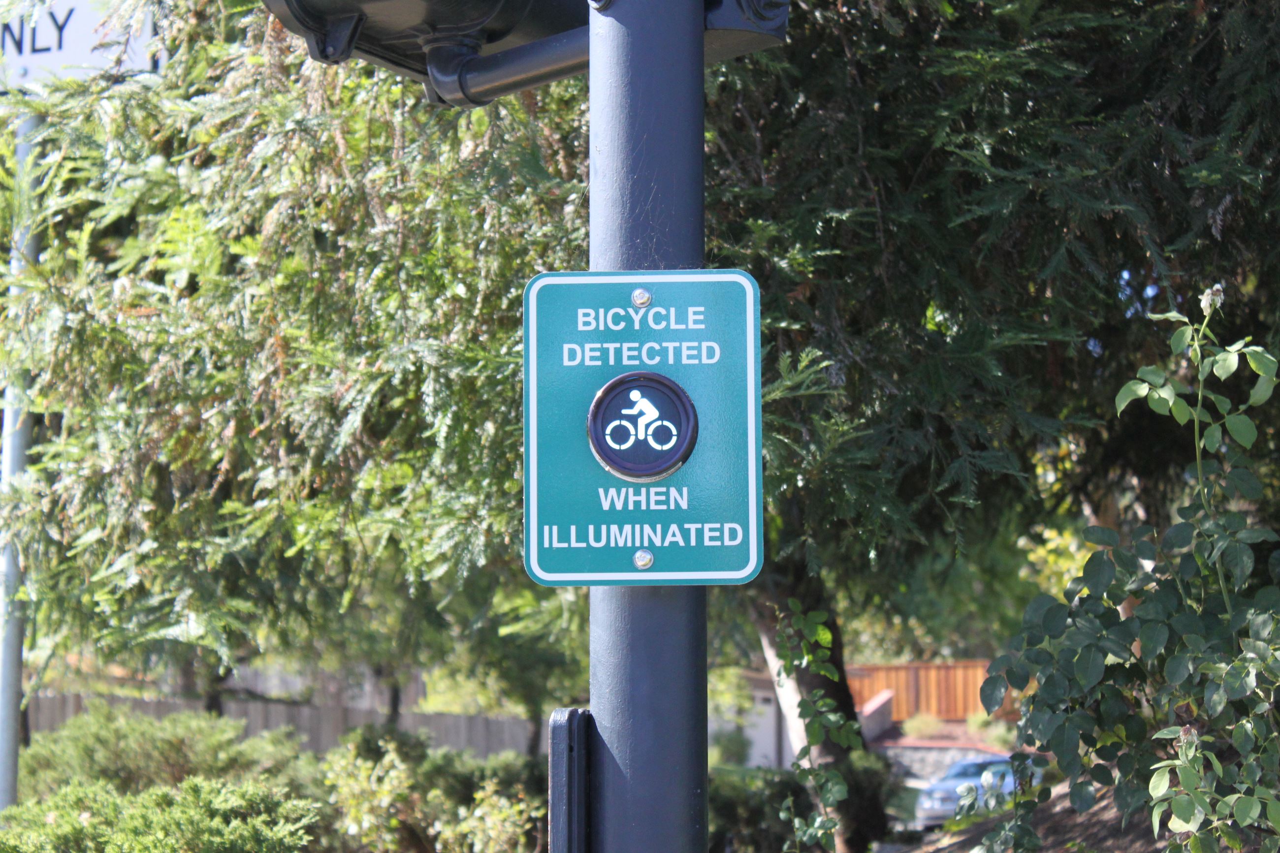 Photo of Traffic Signal Bike Video Detection Indication